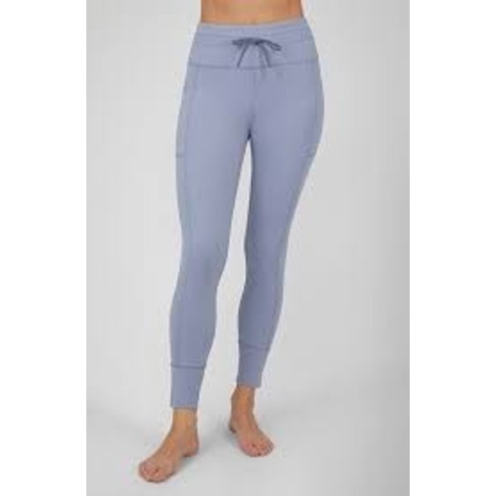 Yogalicious Lux Prestige 7/8 Joggers Light Blue High Waist Pockets M Leggings